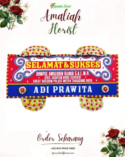 Karangan Bunga Ucapan Selamat bungurjaya